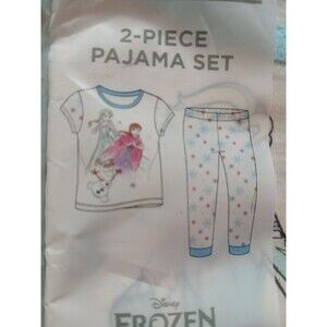 Disney Frozen Toddler Girls 12M Pajama Set • 2-Piece Short Sleeve Set With Pants